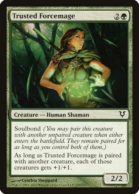 Trusted Forcemage card image