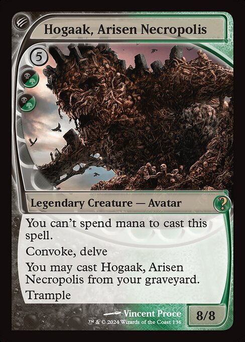 Hogaak, Arisen Necropolis (Mystery Booster 2 #136)