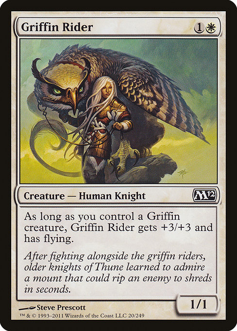 Monteuse de griffon|Griffin Rider