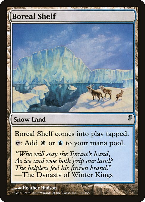 Boreal Shelf card image