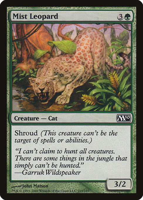 Mist Leopard (Magic 2010 #193)