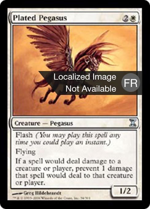 Plated Pegasus (Time Spiral #34)