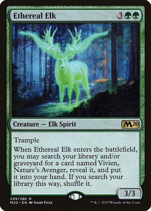 Ethereal Elk (Core Set 2020 #299)