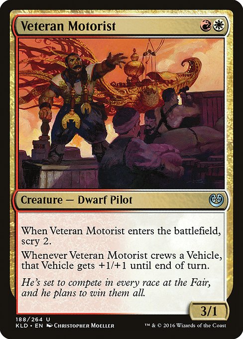 Veteran Motorist (Kaladesh #188)