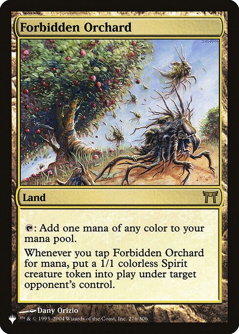 Forbidden Orchard (The List #CHK-276)