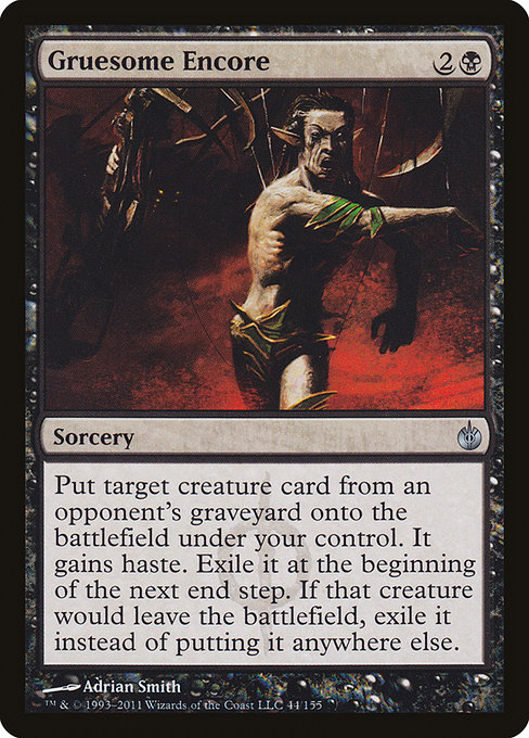 Gruesome Encore card image
