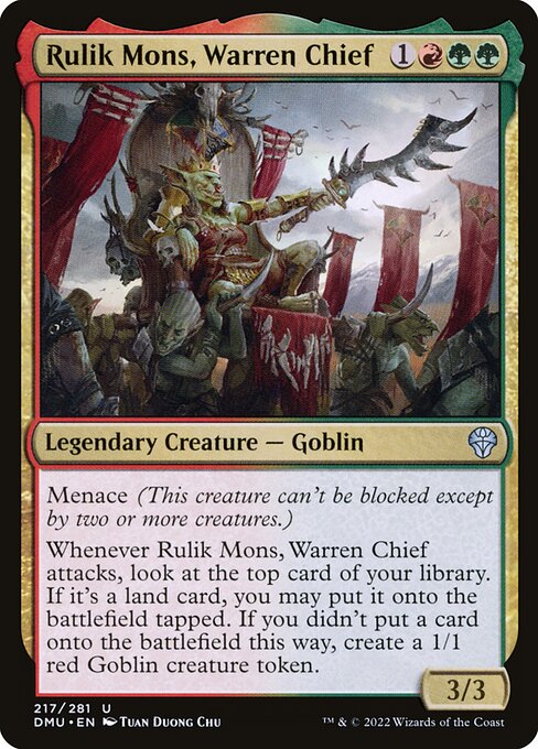 Rulik Mons, Warren Chief (Dominaria United #217)