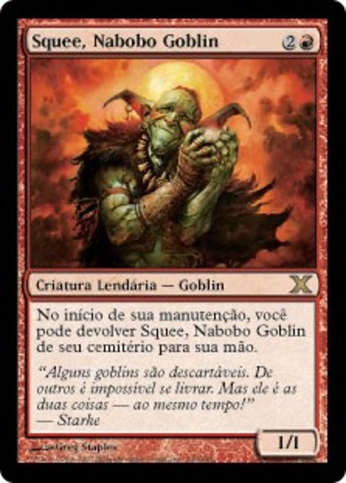 Squee, Goblin Nabob (Tenth Edition #239)