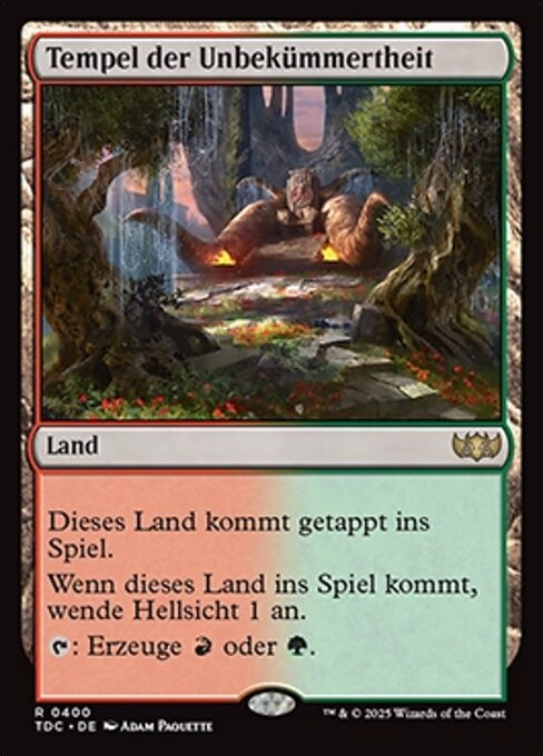 Tempel der Unbekümmertheit