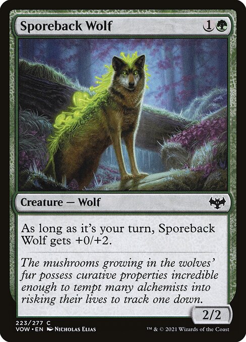 Loup sporéchine|Sporeback Wolf