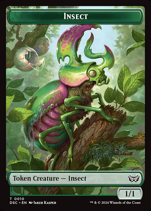 Insect (Duskmourn Commander Tokens #10)