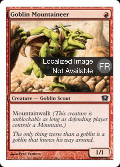 Goblin Mountaineer (Ninth Edition #193)
