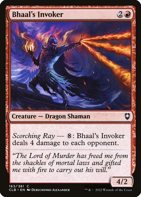 Bhaal's Invoker (Commander Legends: Battle for Baldur's Gate #163)