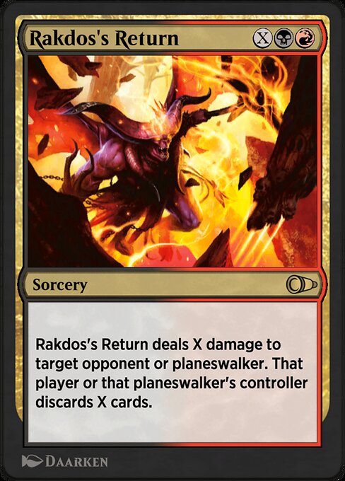 Rakdos's Return (Pioneer Masters #94625)