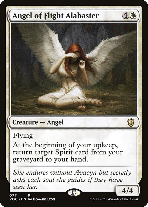 Angel of Flight Alabaster (Crimson Vow Commander #77)