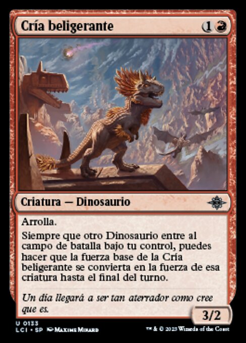 Belligerent Yearling (The Lost Caverns of Ixalan #133)