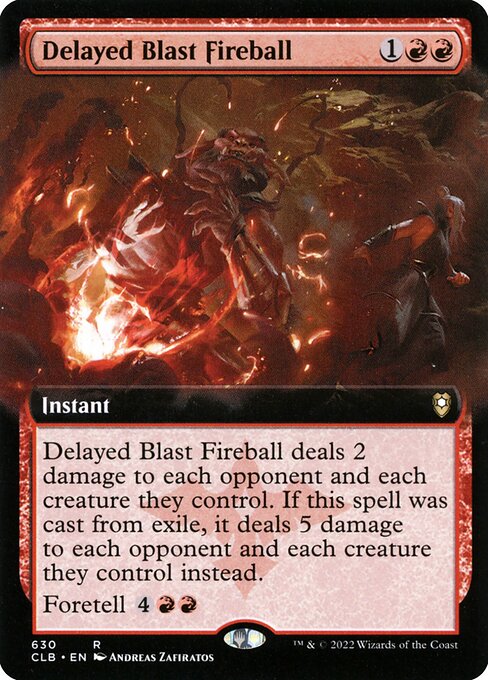 Delayed Blast Fireball (Extended Art)