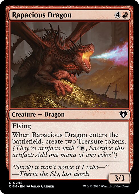 Rapacious Dragon (cmm) 248