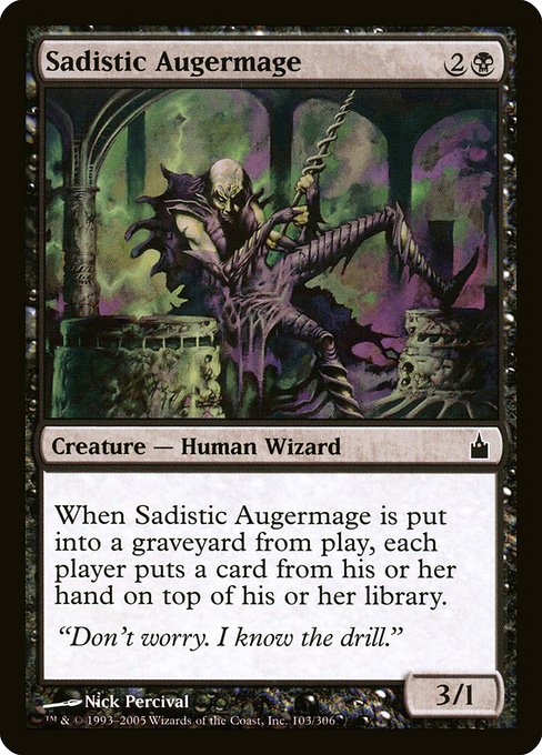 Sadistic Augermage card image