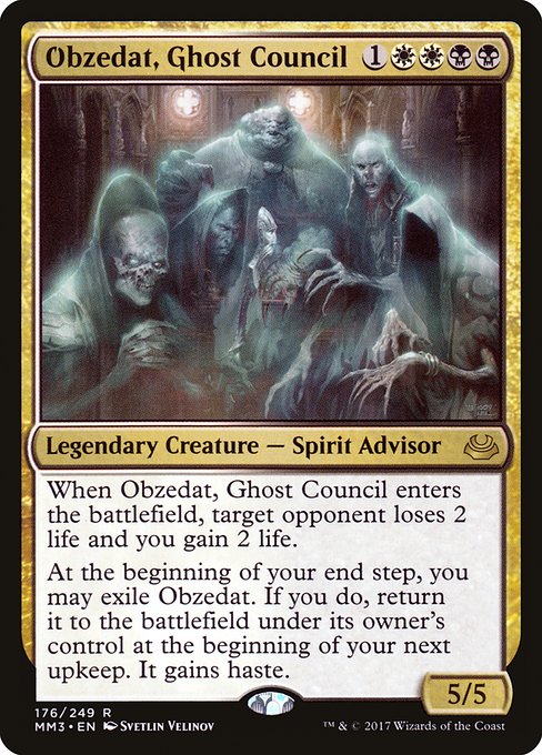 Obzedat, Ghost Council (mm3) 176