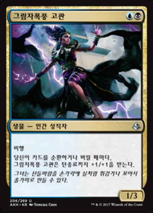 Shadowstorm Vizier (Amonkhet #206)
