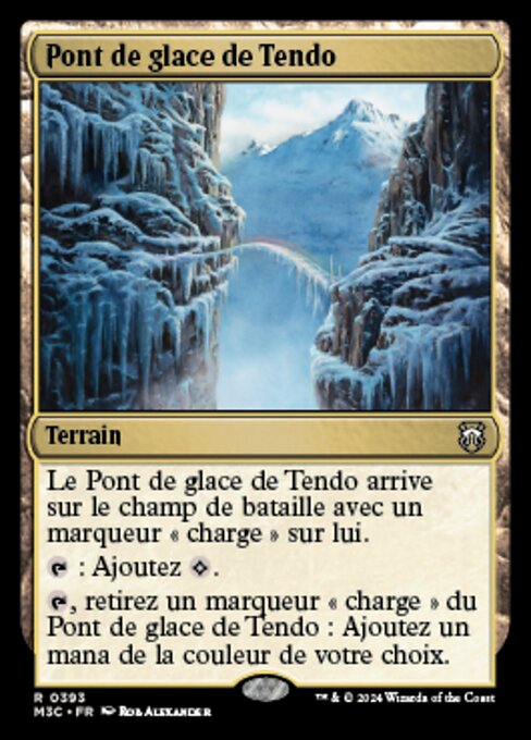 Tendo Ice Bridge (Modern Horizons 3 Commander #393)