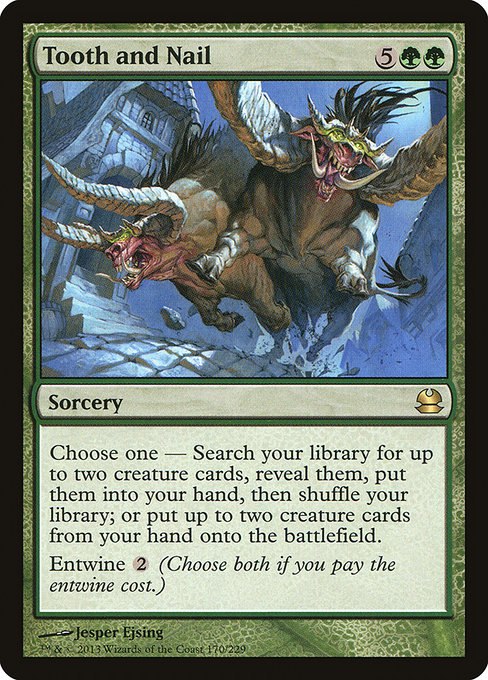 Tooth and Nail (Modern Masters #170)
