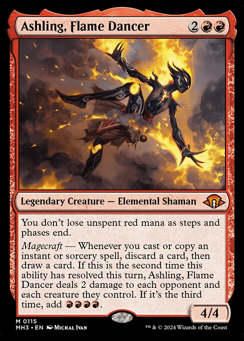 Ashling, Flame Dancer (mh3) 115 Ashling, Flame Dancer (mh3) 115