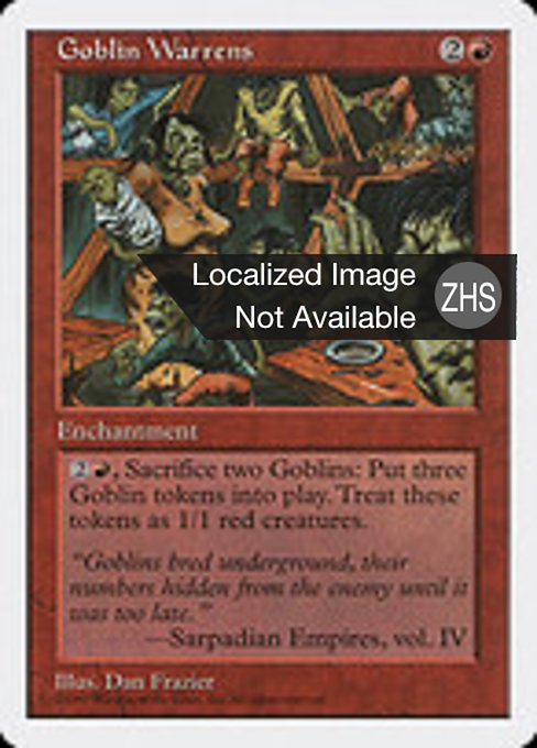 Goblin Warrens (Fifth Edition #238)