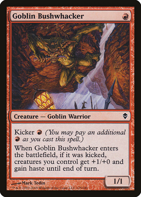 Goblin Bushwhacker (zen) 125