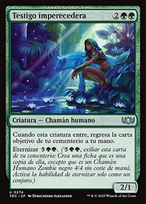 Testigo imperecedera