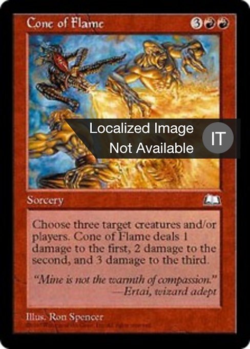 Cone of Flame (Weatherlight #95)