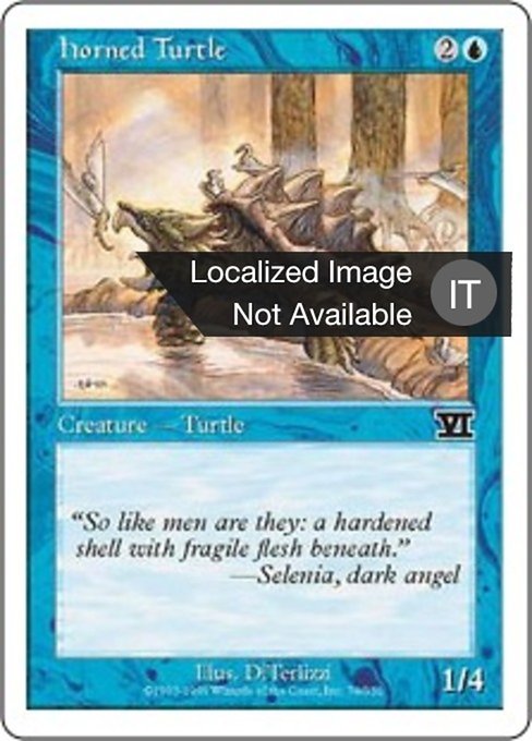 Horned Turtle (Classic Sixth Edition #74)