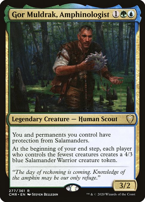 Gor Muldrak, Amphinologist (Commander Legends #277)