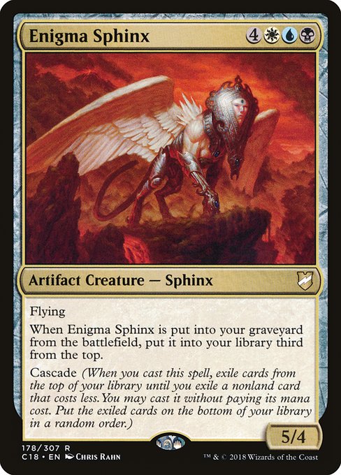 Enigma Sphinx (Commander 2018 #178)