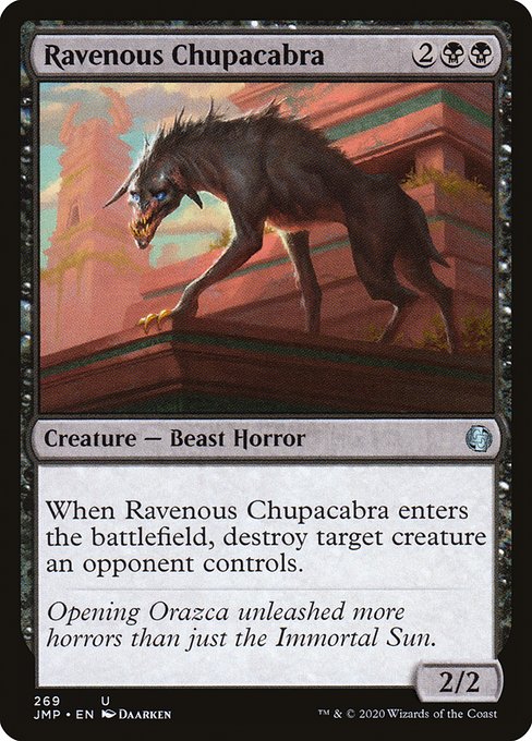Chupacabra vorace|Ravenous Chupacabra