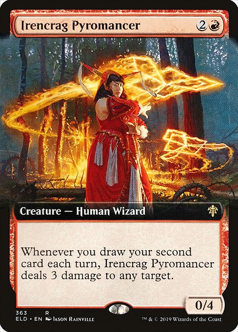 Irencrag Pyromancer (Throne of Eldraine #363)