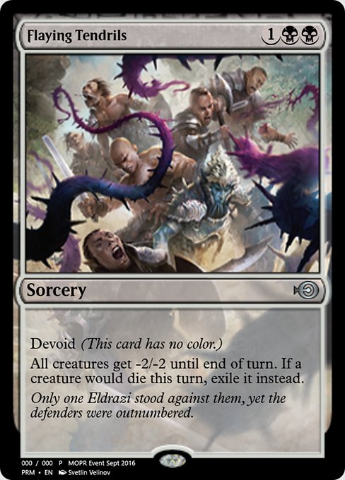 Flaying Tendrils (Magic Online Promos #61561)