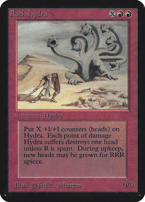 Rock Hydra (Limited Edition Alpha #171)