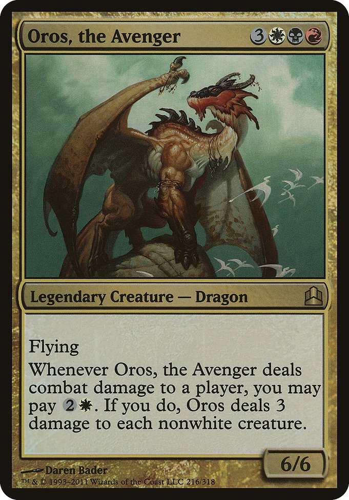 Oros, le vengeur|Oros, the Avenger