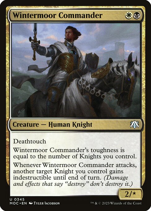 Wintermoor Commander (March of the Machine Commander #345)