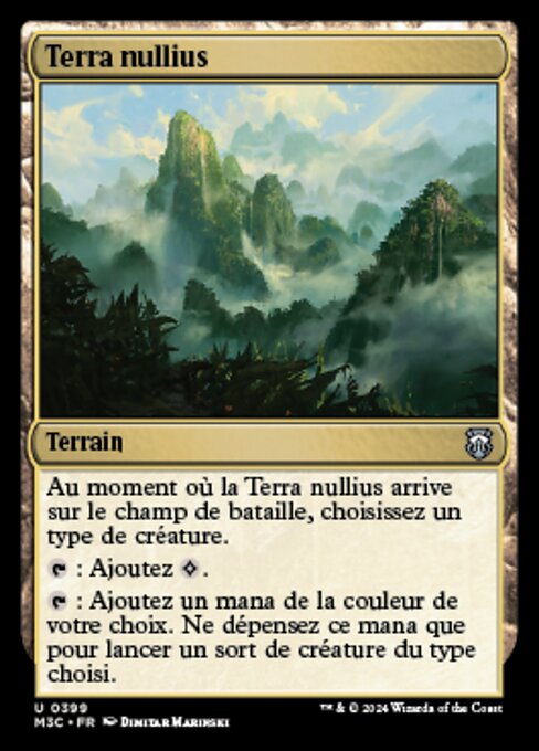 Unclaimed Territory (Modern Horizons 3 Commander #399)