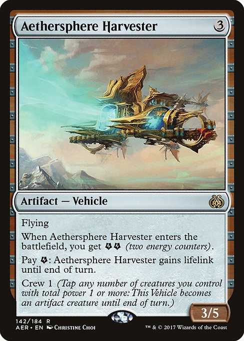 Aethersphere Harvester (Aether Revolt #142)