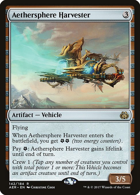 Aethersphere Harvester (aer) 142