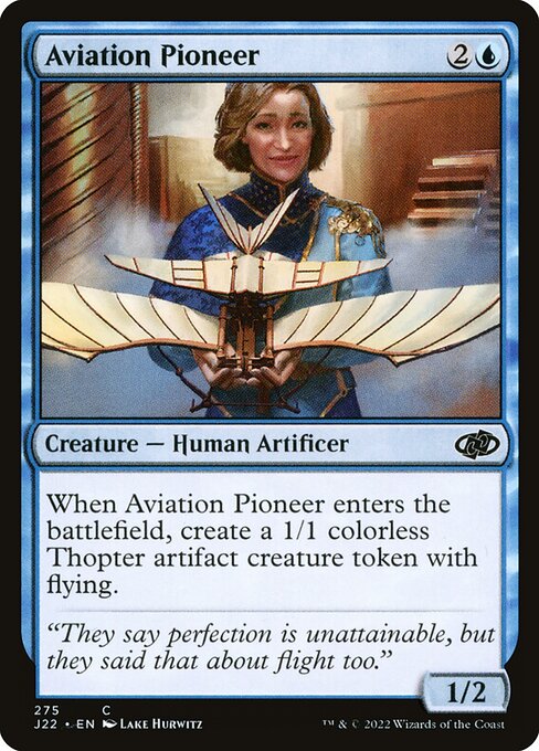 Pionnière de l'aviation|Aviation Pioneer