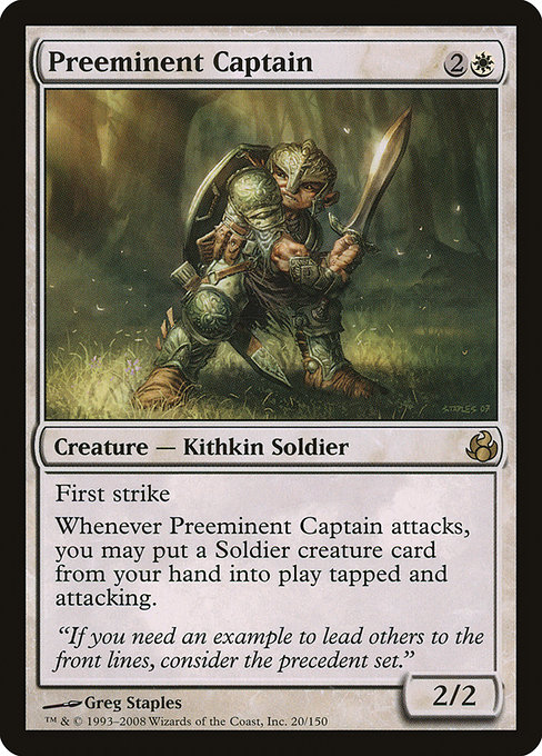 Preeminent Captain card image