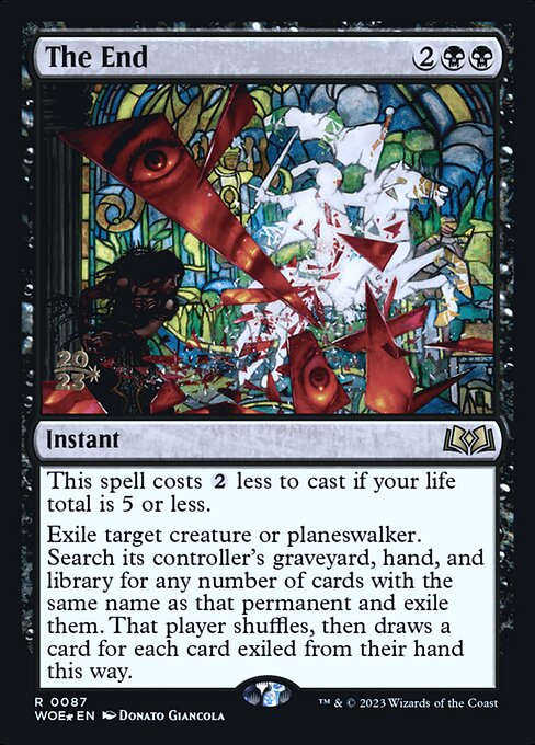 The End (Wilds of Eldraine Promos #87s)