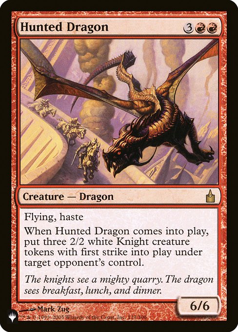 Hunted Dragon (The List #RAV-131)