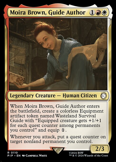 Moira Brown, Guide Author (Fallout #110)