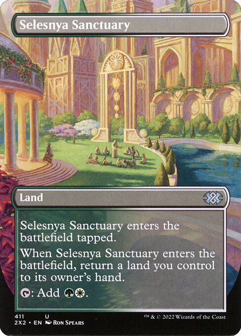 Selesnya Sanctuary (Double Masters 2022 #411)
